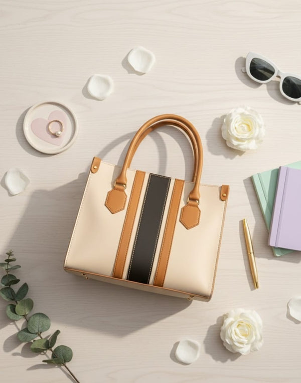 CAMILA TOTE | FAUX LEATHER | 35% OFF